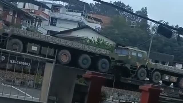 China Is Mobilizing Its Troops In Fujian Province