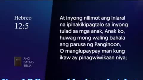 Mintras bata pa need jud diseplinahon ang anak aron dili mao ni ang dangatan sa mga ginikana