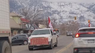 Convoy from Kelowna BC TO US BORDER!