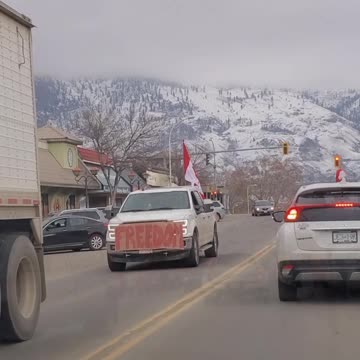 Convoy from Kelowna BC TO US BORDER!