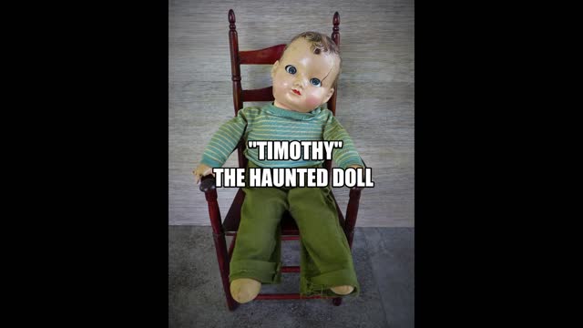 Timothy the Doll; EYES move captured on shocking video!!!! WATCH!