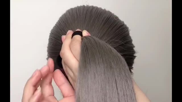 How to Tie Your Long Hair