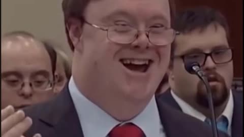 Down Syndrome Man Delivers Powerful Speech