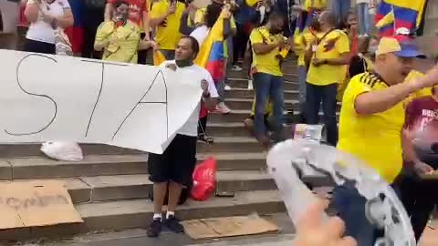 Colombianos reunidos en Philadelphia