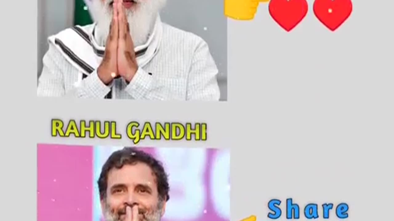 Modi vs Rahul Gandhi