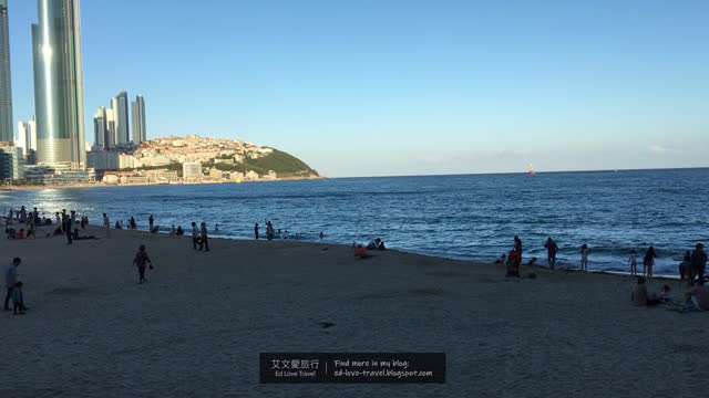 【韓國】釜山景點 ‧ 海雲臺沙灘