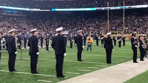 Lee Greenwood performed his iconic hit "god bless the USA