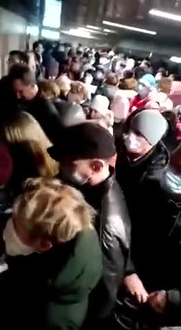 QR Codes On Moscow Subway