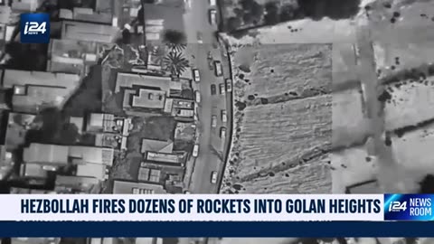 Dozens of Hezbollah rockets attack Golan Heights