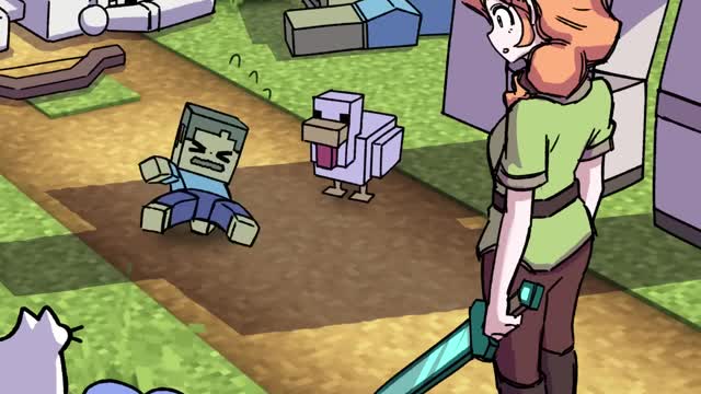 Minecraft Zombie Break Dance