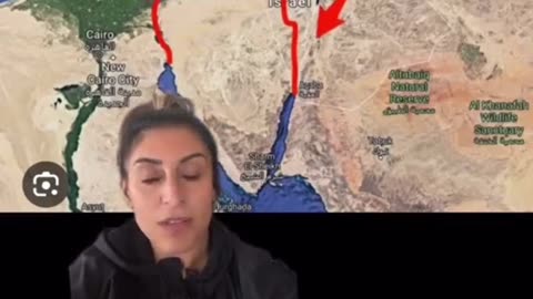 This video says Israel is planning a canal right through Gaza to compete with the Suez Canal…