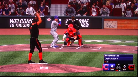 MLB The Show: Cincinnati Reds vs Chicago Cubs (Hulse 100th Strikeout of Season)