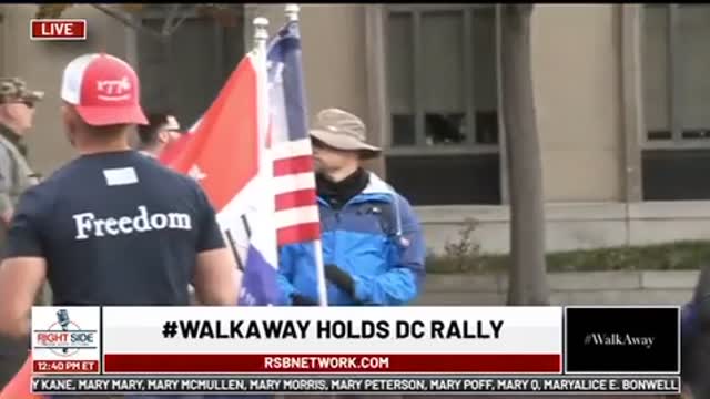 Scott Presler - #Walkaway DC Defend Democracy Rally