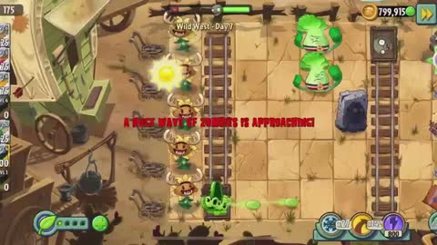 Plants vs Zombies 2 Wild West - Day 7