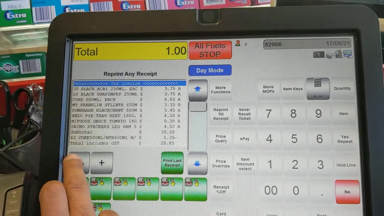 How to process a refund on the pos - Retail