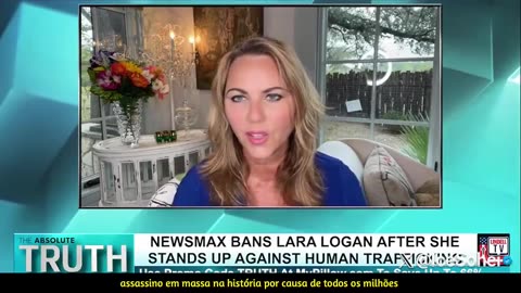 🎙️ Lara Logan diz que o governo Biden 🇺🇸 é "culpado" de "tráfico de crianças para a elite" 👶💼.