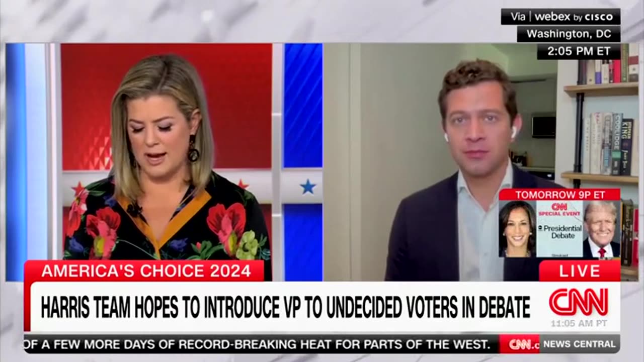 CNN Guest Says Harris Avoiding Interviews 'Raised The Stakes' For Debate