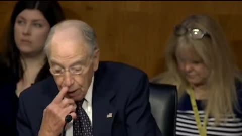 Sen. Chuck Grassley (R-IA) spoke about the Hunter Biden probe.