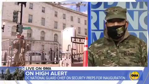 GMA Interview of DC National Guard Chief