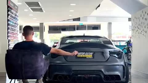 Cool car shape display