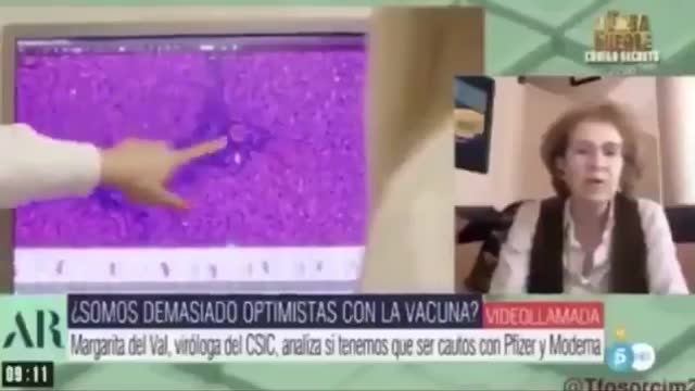 Margarita del Val y las timovacunas. 'no es un producto que necesitemos para nada'