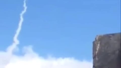 SAM Takes Down Drone over Ukraine
