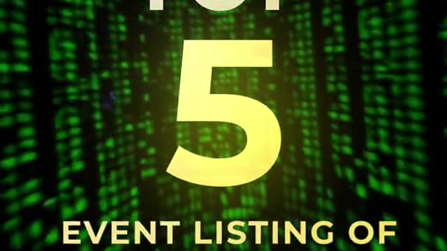 Upcoming event list|Top 5 Events of cryptocurrency||follow for more videos|