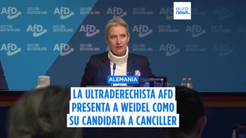 Alice Weidel es la sorprendente candidata de la extrema derecha alemana AfD para canciller