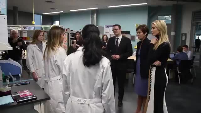 Ivanka Trump tours Iowa school district