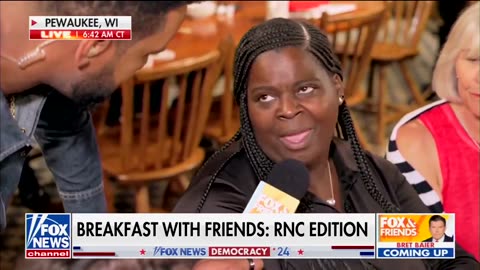 A voter from Milwaukee says she plans to support Trump “for a change"