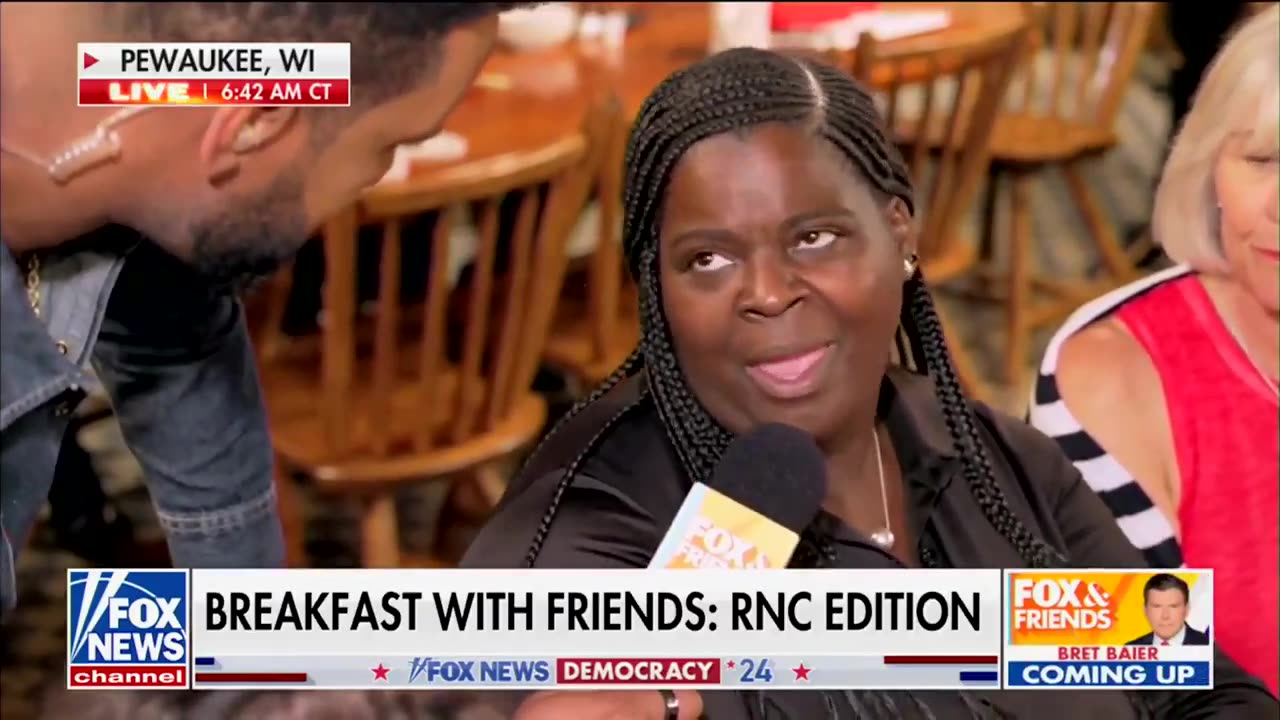 A voter from Milwaukee says she plans to support Trump “for a change"