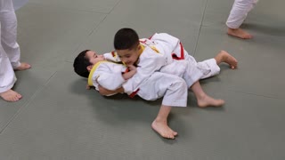 Paul's Jujitsu training