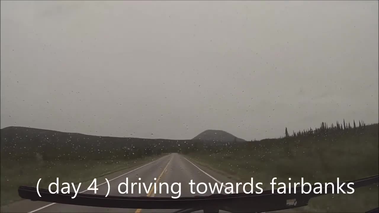Day 3 of exploring the interior in Alaska in the motorhome