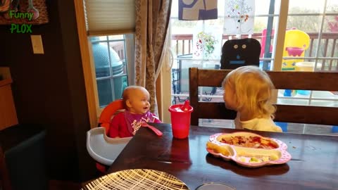 Funny Babies Laughing Hysterically Compilation