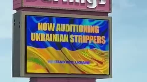 Nábor ukrajinských prostitutek do nočních klubů v Las Vegas pod heslem - Stojíme při Ukrajině