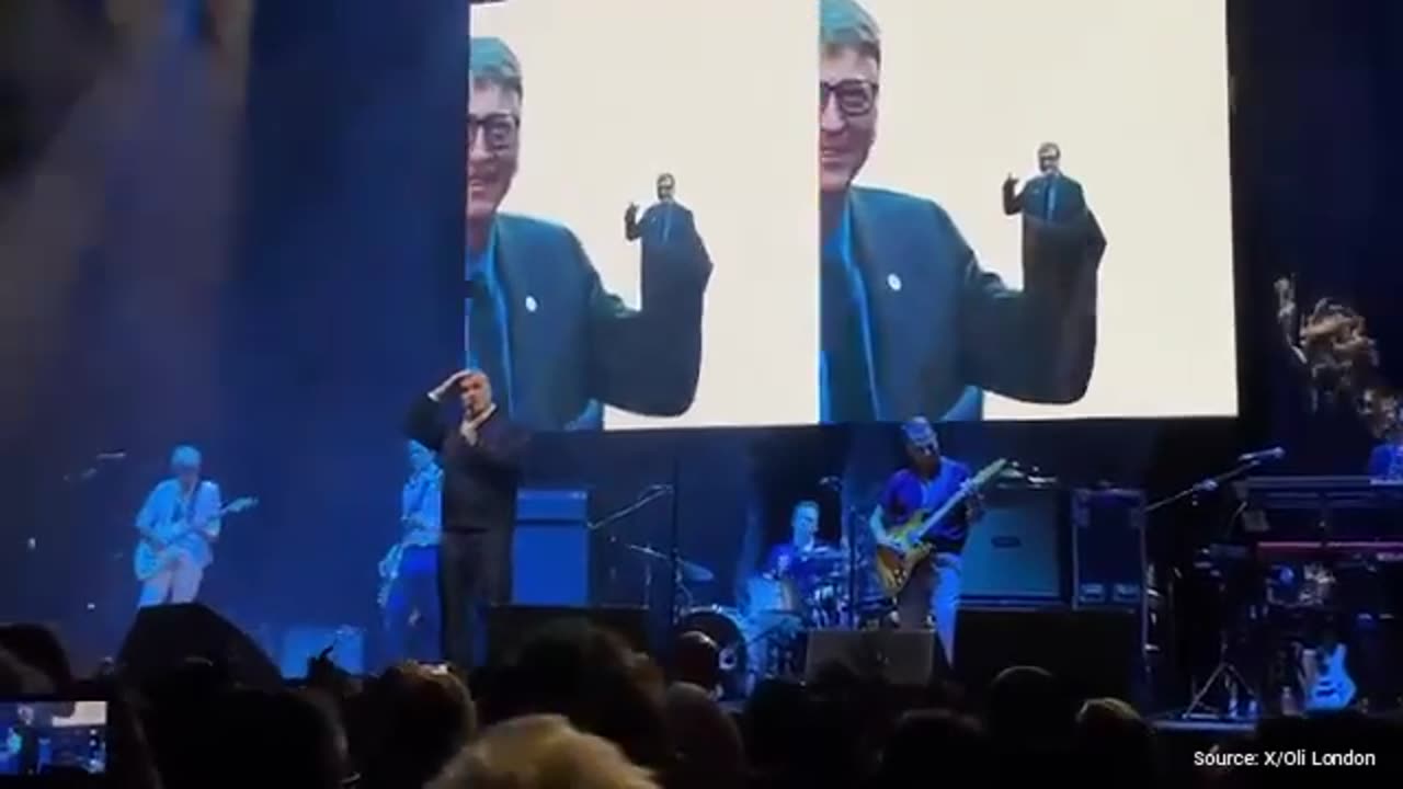 British Rock Star Morrissey Slams Fauci, Gates, Schwab, During Vegas Concert [WATCH]