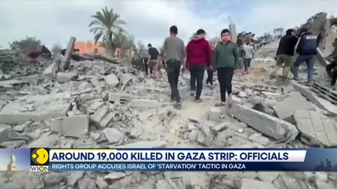 Israel-Hamas Conflict: Rights Group Accuses Israel of Employing 'Starvation' Tactic in Gaza