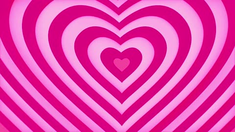 341. Heart Screen Pink💗Sweet Romantic Neon Hearts 😍