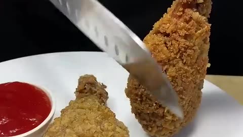 Crispy Fried Chicken | ASMR Cooking