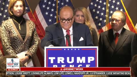 11.19.20 Democrat Election Fraud: Opening Statement to Public