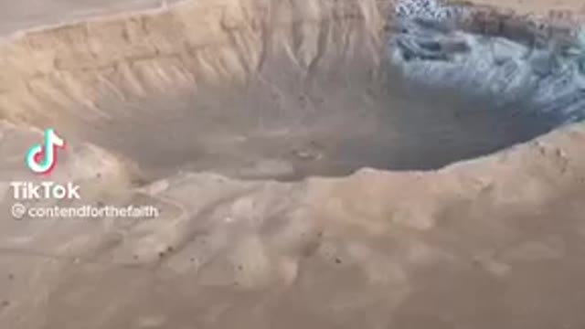 Geysers and Meteor craters. One and the same?
