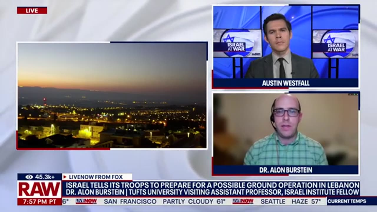Israel preparing possible ground operation in Lebanon, IDF says _ LiveNOW from F