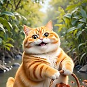 Cat_Orange