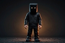 MineCraftBlackMask