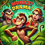 Funny cute monkey zone