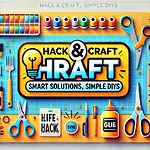 "Hack & Craft: Smart Solutions, Simple DIYs"