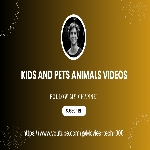 Kids and pets animals videos