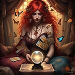 Tarot de la mariposa roja