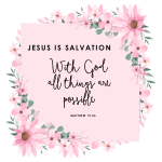 SALVATION IN JESUS