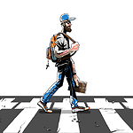 Cross Walk Comic